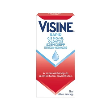 Visine Rapid 0,5mg/ml oldatos szemcsepp 15ml