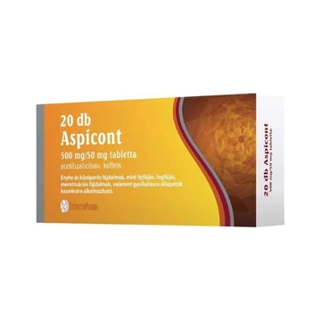 Aspicont 500 mg/50 mg tabletta 20x