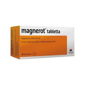 Magnerot tabletta 50x PVC/AL