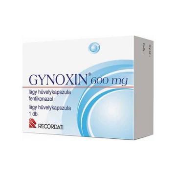 Gynoxin 600 mg lágy hüvelykapszula 1x