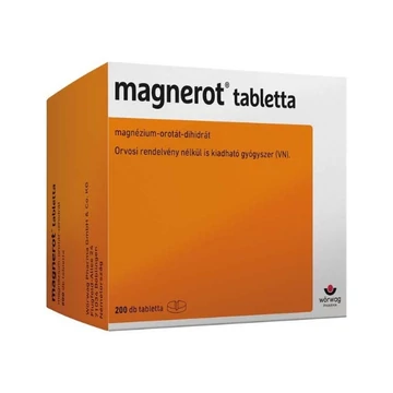 Magnerot tabletta 200x PVC/AL