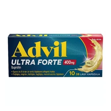 Advil Ultra Forte lágy kapszula 10x triplex