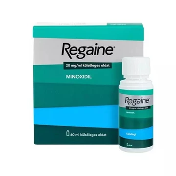 Regaine 20 mg/ml oldat külsőleges gyerekbizt. kupa 60ml HDPE tartály