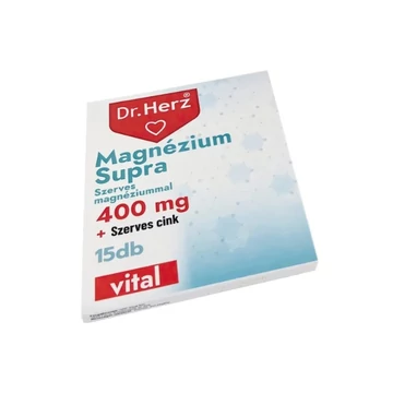 Dr.Herz Magnézium Supra 400mg kapszula 15x