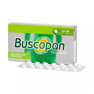 Buscopan 10 mg bevont tabletta 20x