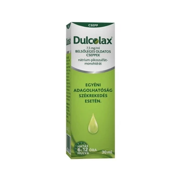 Guttalax (új n:Dulcolax) 7,5mg/ml belsőleges old.c (30ml)