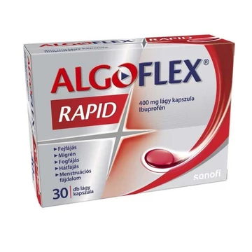 Algoflex Rapid 400 mg lágy kapszula 30x