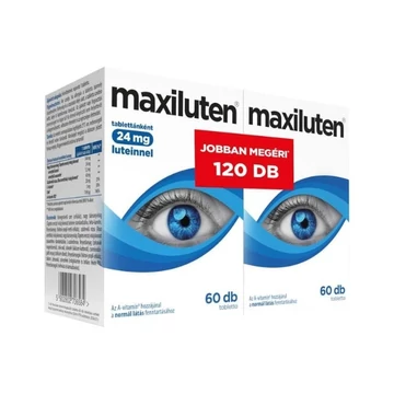 Maxiluten Lutein tabletta duopack 60+60