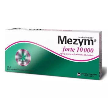 Mezym forte 10 000 egység gyom.nedv-ellená.filmt. 20x