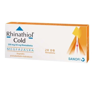 Rhinathiol Cold 200 mg/30 mg filmtabletta 20x