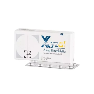 Xyzal 5 mg filmtabletta 28x