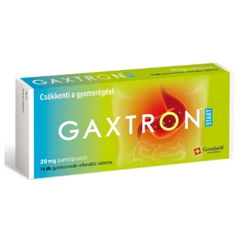 Gaxtron Start 20 mg gynedv-ellenálló tabletta 14x