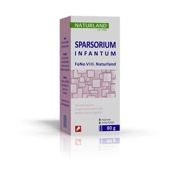 Sparsorium infantum FoNo VIII NATURLAND 80g