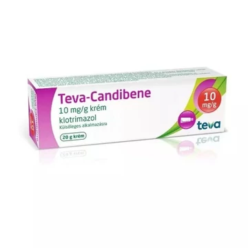 Teva-Candibene 10 mg/g krém régi: Candibene krém 20g