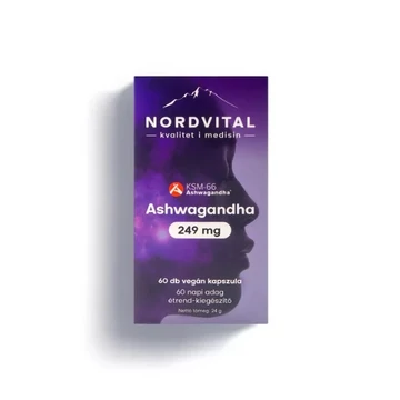 Nordvital Ashwagandha vegán kapszula 60x