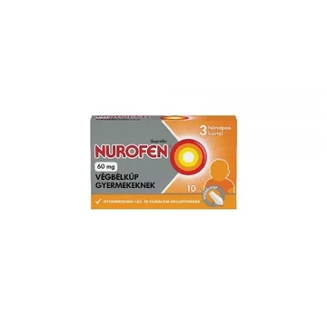 Nurofen  60 mg végbélkúp gyermekeknek 10x