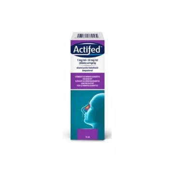 Actifed 1 mg/ml + 50 mg/ml oldatos orrspray 1x10ml