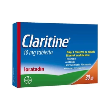 Claritine 10 mg tabletta 30x