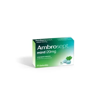 Ambrosept Mint 20 mg szopogató tabletta 18x