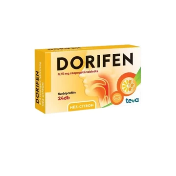 Dorifen 8,75 mg szopogató tabletta 24x