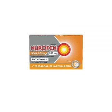 Nurofen Non-Aqua 200mg szájban diszperg.tabletta 12x