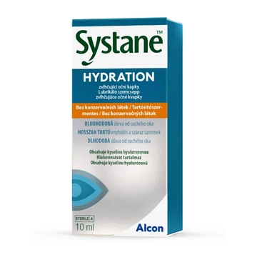 Systane Hydration tartósítószer mentes szemcsepp 10ml
