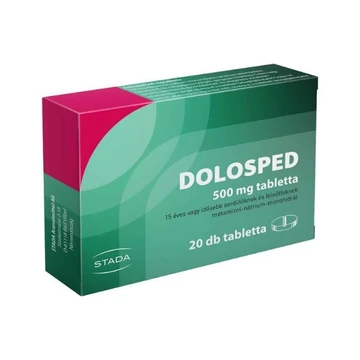 Dolosped  500 mg tabletta/09 20x