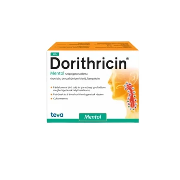 Dorithricin Menthol szopogató tabletta 40x