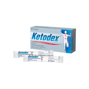 Ketodex 25 mg belsőleges oldat tasakban 10x