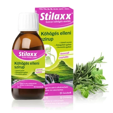 Stilaxx szirup köhögés ellen 200ml