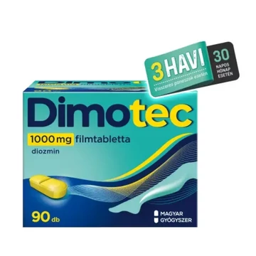 Dimotec 1000 mg filmtabletta 90x