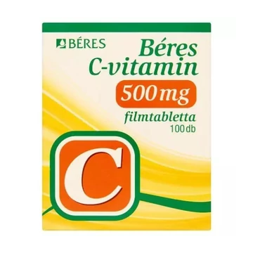 Béres C-vitamin 500mg filmtabletta 100x