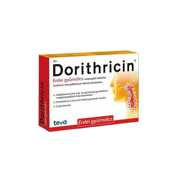 Dorithricin szopogató tabletta Erdei gyümölcs 20x