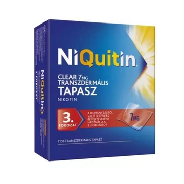 Niquitin Clear  7 mg transzdermális tapasz /76 7x