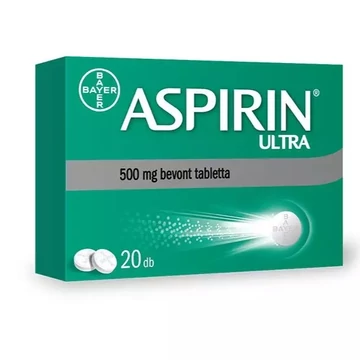 Aspirin Ultra 500 mg bevont tabletta 20x