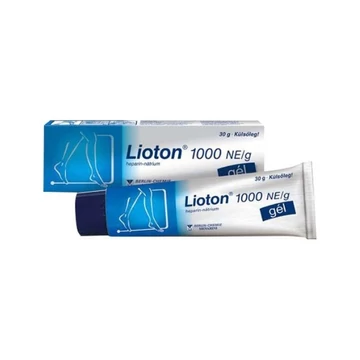 Lioton 1000 NE/g gél 30g