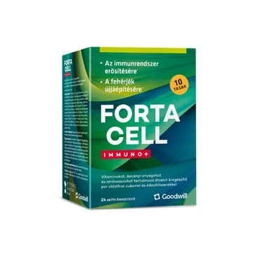Fortacell Immuno+ étrendkiegészítő por oldathoz 10x15g