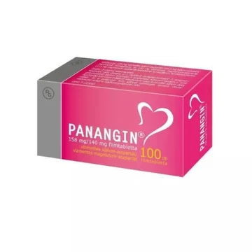 Panangin 158 mg/140 mg filmtabletta 100x