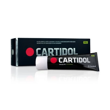 Cartidol 100 mg/g gél 1x100g al tubusban