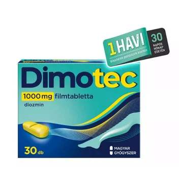 Dimotec 1000 mg filmtabletta 30x