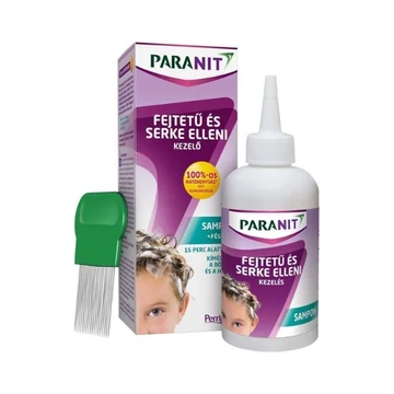 Paranit fejtetű és serke elleni sampon+fésű 200ml