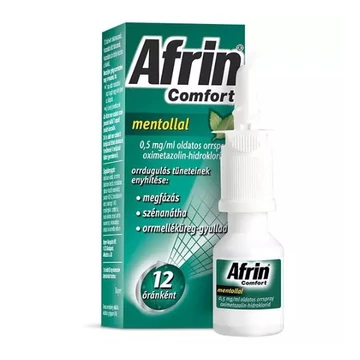 Afrin Comfort mentollal 0,5mg/ml oldatos orrspray 15ml