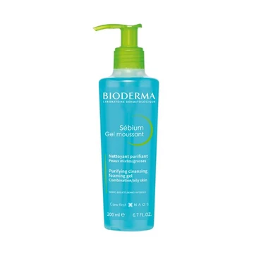 Bioderma Sébium Moussant habzó gél zsíros és problémás bőrre 200ml