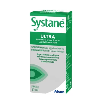 Systane Ultra nedvesítő szemcsepp lubrikans 10ml