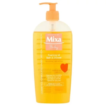 Mixa habzó babaolaj fürdetéshez pumpás 400ml