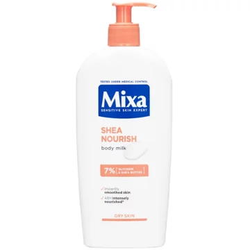 Mixa intenzíven tápláló testápoló száraz és nagyon száraz bőr 400ml