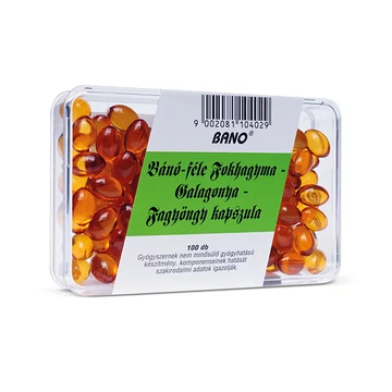 Bánó-féle Fokhagyma-Galagonya-Fagyöngy kapszula 100x