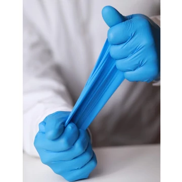 ROMED vizsgálókésztyű nitril kék XL (1x)
