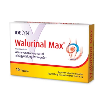 Idelyn Walurinal Max aranyvesszővel tabletta 10x