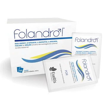 Folandrol Folsav Szelén étrkiegészítő por 60x